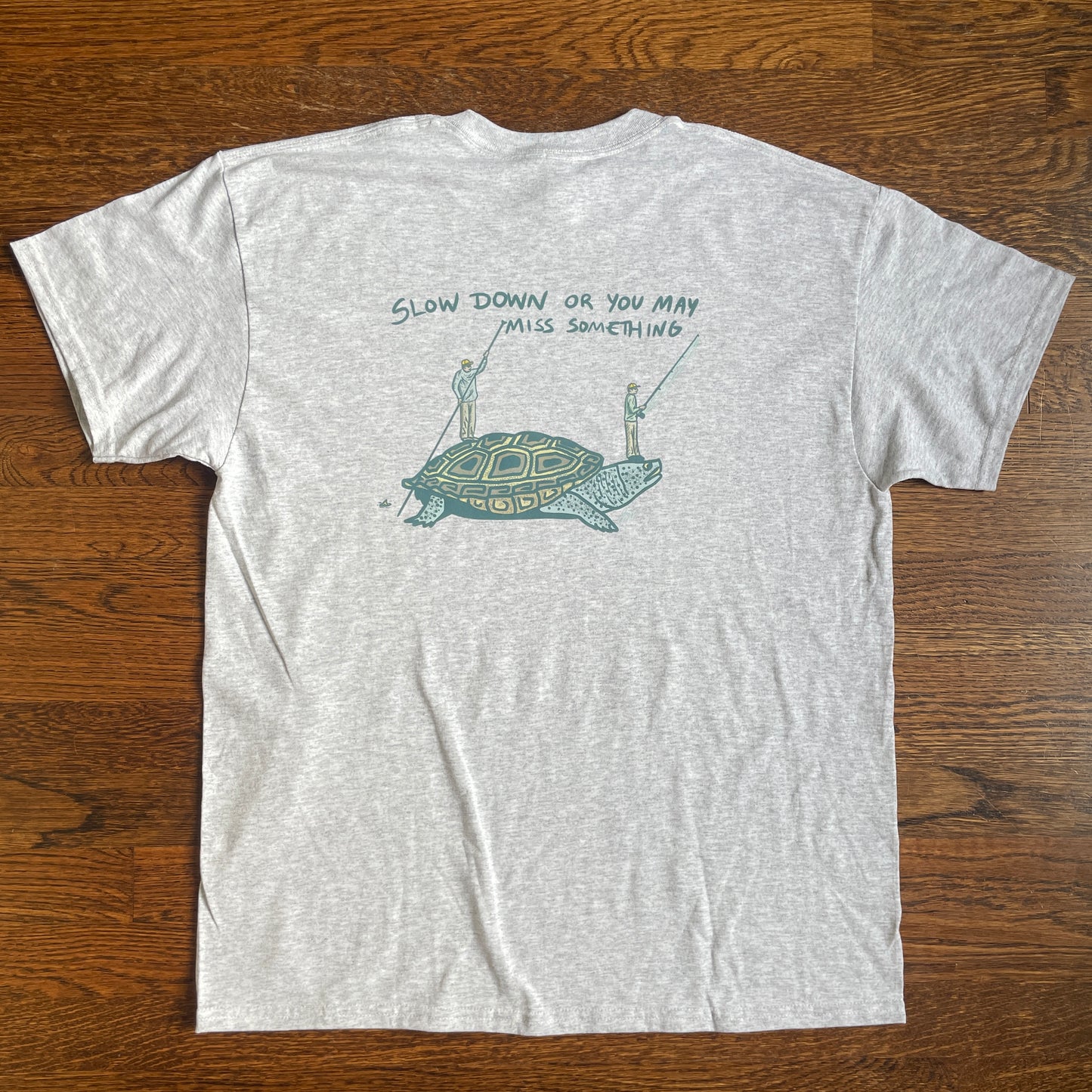 Large Gildan Tee Terrapin Design