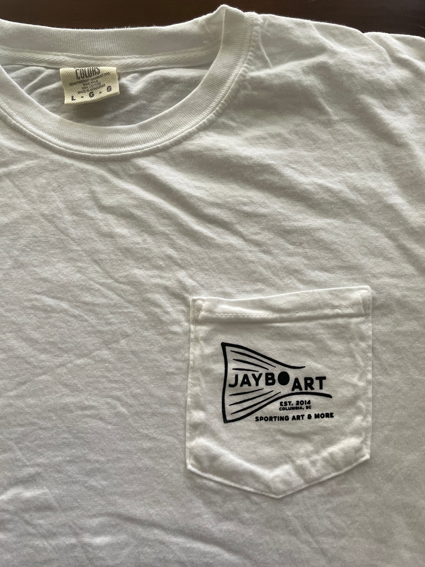 Lowcountry Comfort Color Pocket Tee Small Batch Tee Drop